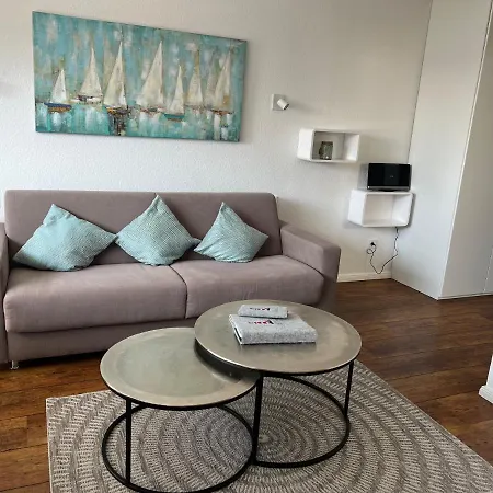 Apartment Luettje Wooge In Strandnaehe Mit Suedbalkon *